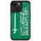 Saudi Arabia Flag Distressed iPhone 13 Cargo Case